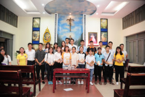 Thánh lễ Chào tân Sinh viên Hạt Lạc Đạo-Liễu Đề-Quỹ Nhất 2018